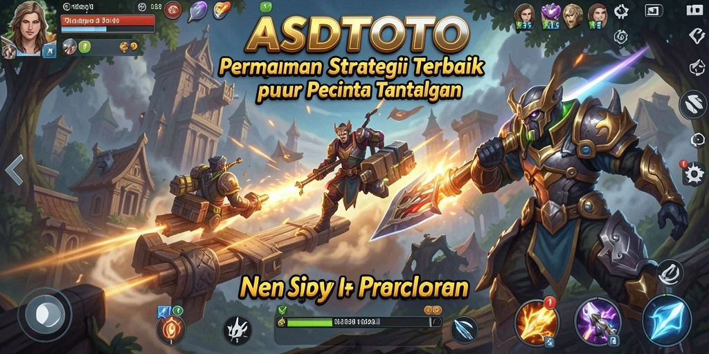 Tampilan menarik dari gameplay ASDTOTO yang penuh strategi.