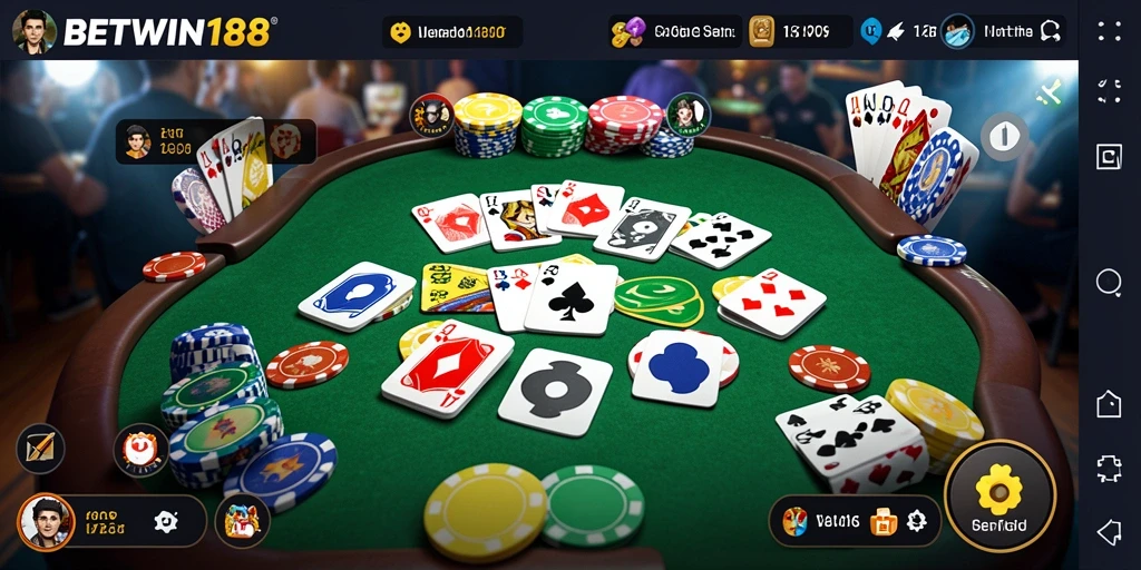 Gameplay seru Gaple di BETWIN188 dengan pemain dari seluruh Indonesia.