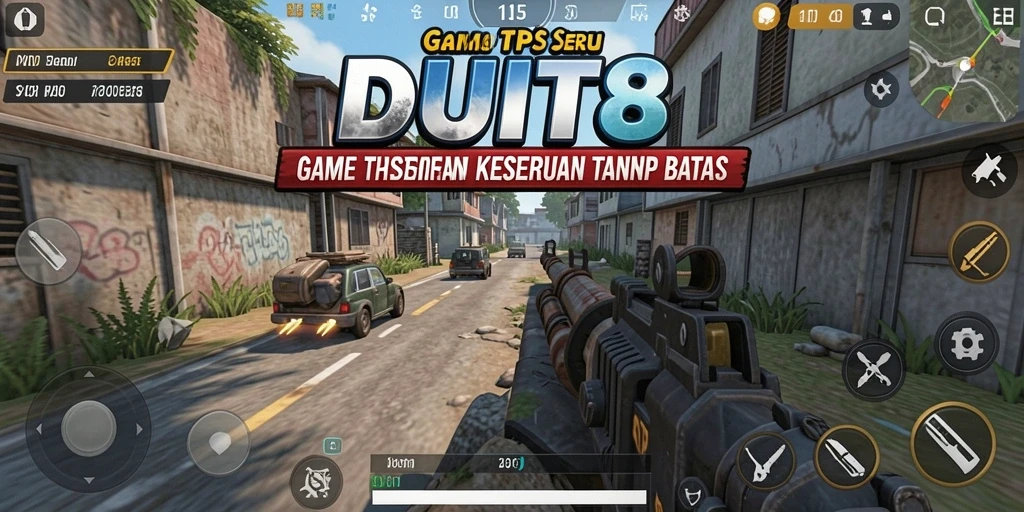 Screenshot menampilkan aksi seru dalam gameplay DUIT8.