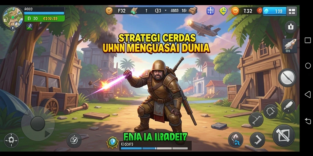 Gameplay F32 yang menegangkan di dunia strategi.