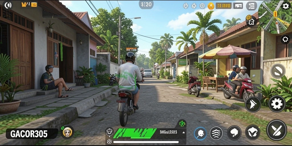 Gameplay menarik GACOR305 dengan grafis yang menawan.