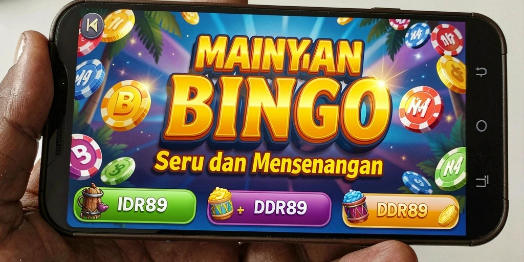 Screenshot utama IDR89 menampilkan gameplay Bingo yang seru dan interaktif.