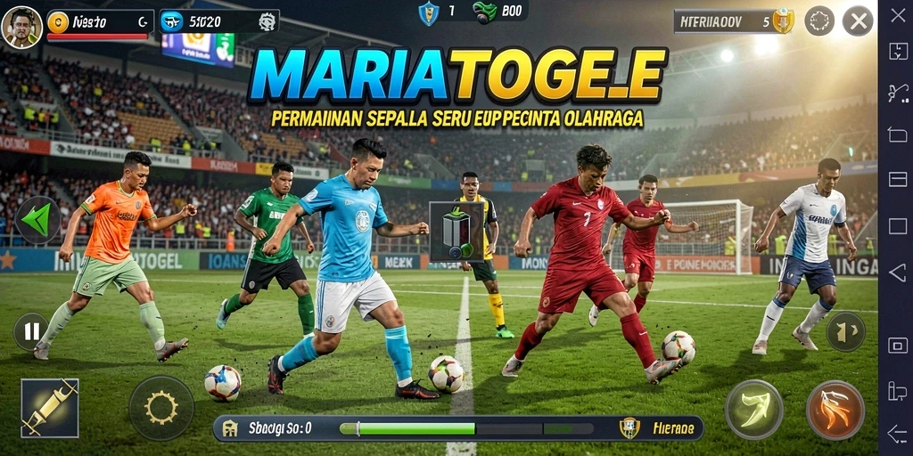 Tampilan gameplay MARIATOGEL yang menegangkan dan interaktif.