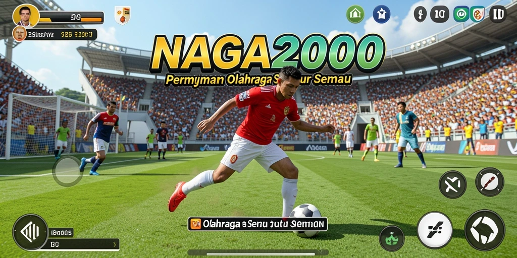 Gameplay NAGA2000 yang menarik dengan visual olahraga yang memukau.