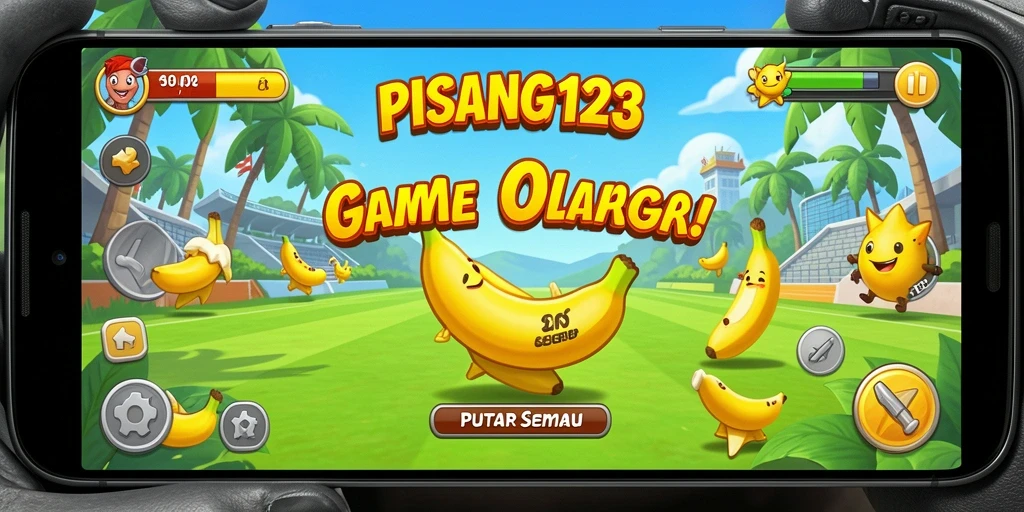Screenshot PISANG123 yang menunjukkan aksi pertandingan olahraga.